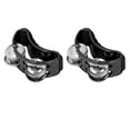 thumbnail image 1 of 2PCS Foot Tambourine Percussion Musical Instrument, Adjustable Nylon Cord for Adult Musicians, 1 of 7