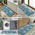thumbnail image 6 of Pioneer Flower Floral Print Pattern Kitchen Rug Mat,Kitchen Runner Rugs Non Skid Washable,Decorative Kitchen Floor Mats for Kitchen,Sink,Laundry,17"x47.2", 6 of 7