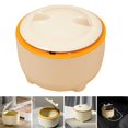thumbnail image 4 of sunsanly Mini Trash Can Cute Cat Ears Lid Design Large Capacity Odor Insulation Bathroom Waste Basket Desktop Garbage Can, 4 of 7
