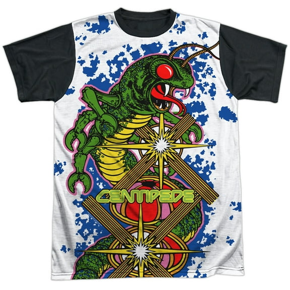 Atari Insect Attack Unisex Adult Halloween Costume Sublimated T Shirt