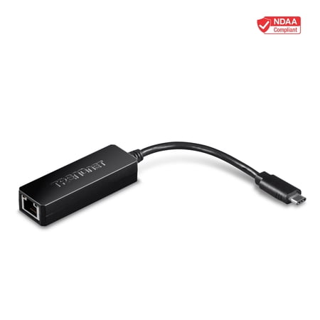 UPC: 0710931180091 | TRENDnet TUC-ETG  USB-C to Gigabit Ethernet Adapter