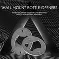 thumbnail image 2 of 50 Set Bottle Opener Insert,stainless Steel Round Diy Bottle Opener Hardware Kit Hardware Parts Sup -QH, 2 of 3