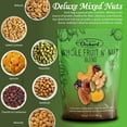 thumbnail image 7 of PREMIUM ORCHARD Whole Fruit N' Nut Blend - Deluxe Trail Mix Nuts | Heart Healthy Snacks for Adults and Kids | Fruit and Nut Trail Mix | Good Snack Mix, 7 of 7