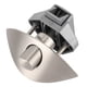 thumbnail image 3 of Cerradura de botón para cajón, puerta de gabinete, bloqueo de empuje para Marine Boad RV, puerta de gabinete de madera de 12 a 25 mm, plata cepillada, 3 of 12
