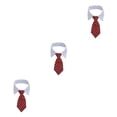 thumbnail image 2 of Greeniant Corbatas de moño para mascotas, disfraz de esmoquin para mascotas, tiras de corbata para juego de roles, Collar ajustable con gancho y Type1 NO1, 2 of 6
