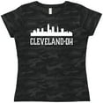 thumbnail image 3 of Inktastic Cleveland Ohio Skyline City Silhouette Women's T-Shirt, 3 of 5