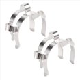 thumbnail image 1 of 2pcs 24 # Clip de Keck apriete acero inoxidable para 24/29 24/40 Conjunto vidrio esmerilado, 1 of 10