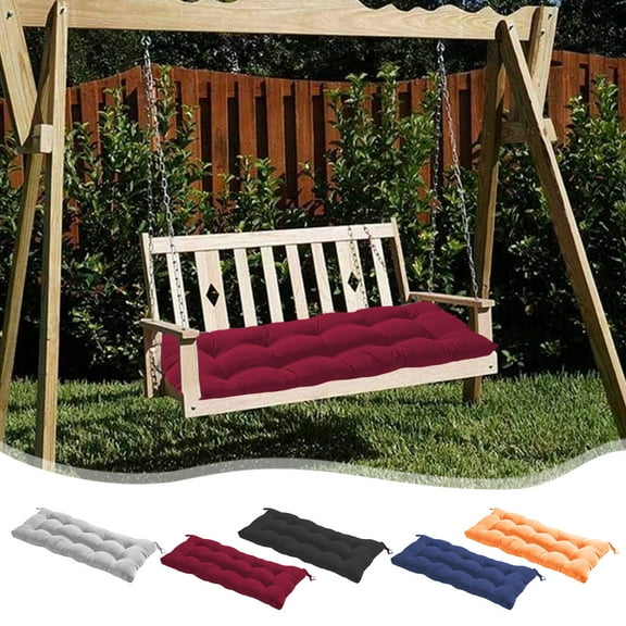 Muecwrye Outdoor Patio Chair Cushions, Bench Cushion Clearance! Swing Cushion, Indoor Patio Furniture Cushions, Suitable for Lounger Garden Replacement Cushions, Wicker Loveseat Settee, 20 X 40 Inch