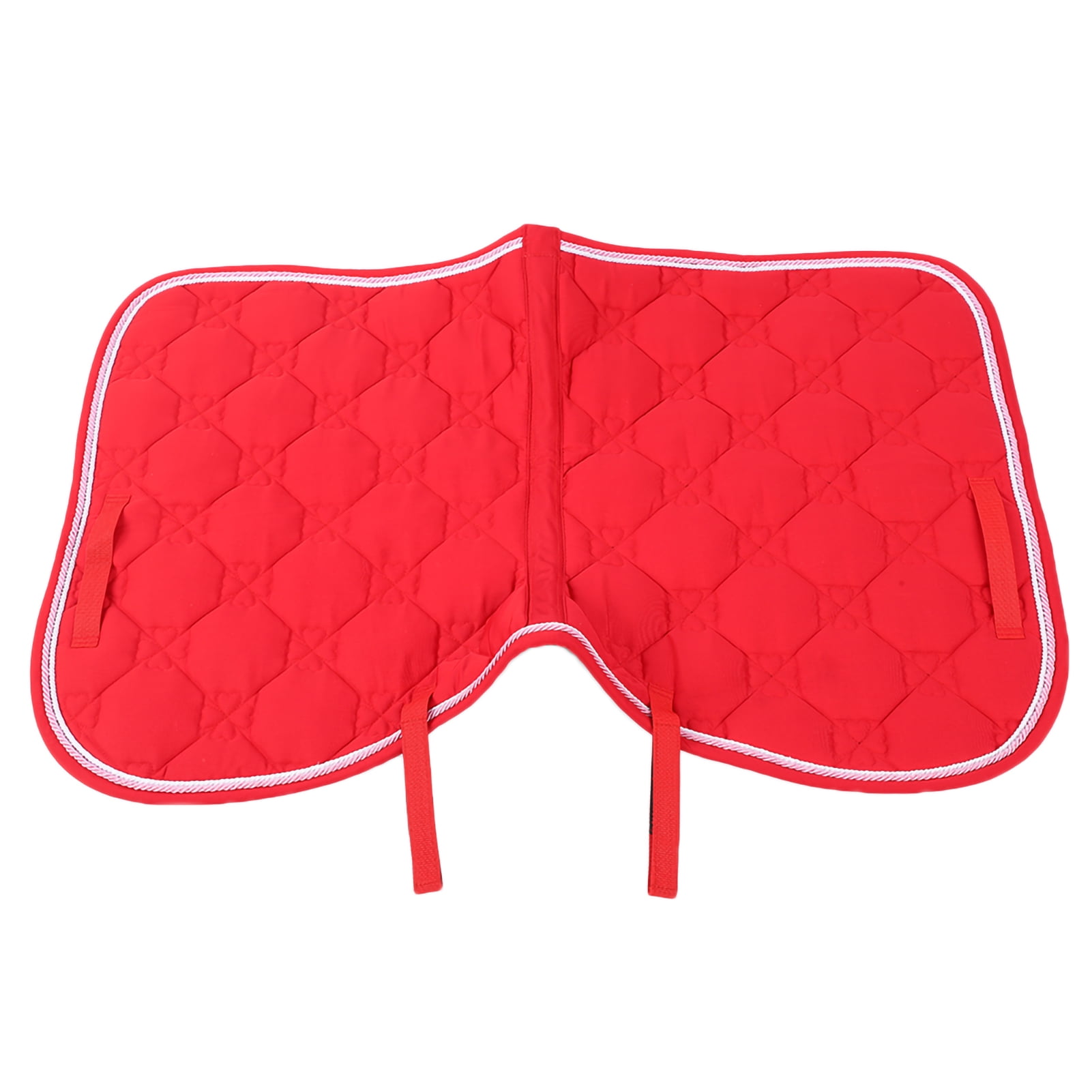 Housse De Selle Anglaise En Laine Blanche - Neuve - Modèle PP-17