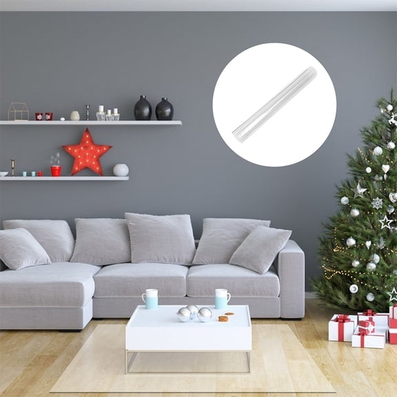 HONMEET Plastic Carpet Protector Roll Transparent Skid Proof Mat for Home and Office