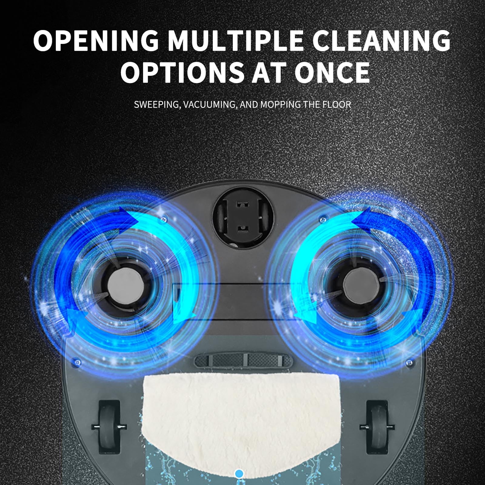 Household Intelligent Sweeping Mopping All-In-One Lazy Sweeping Robot Mobile Spray Humidifying Vacuum Cleaner