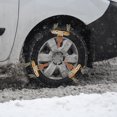 thumbnail image 2 of 2Pcs Practical Car Snow Tyre Chains Car Snow Chains Anti-Skid Tire Snow Chains, 2 of 8