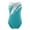Blue Green, variant on Kids Girls Gymnatics Ballet Leotards Dance Costume Rhinestone Bronzing Cloth Skating Dancewear Blue Green 8