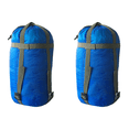 thumbnail image 1 of 2X Outdoor Sleeping Bag Compression Sack Waterproof Camping Sleeping Bag Storage Pouch Camping Equipment,2 x Compression Stuff Sack (without Sleeping Bag),Sky Blue, 1 of 1