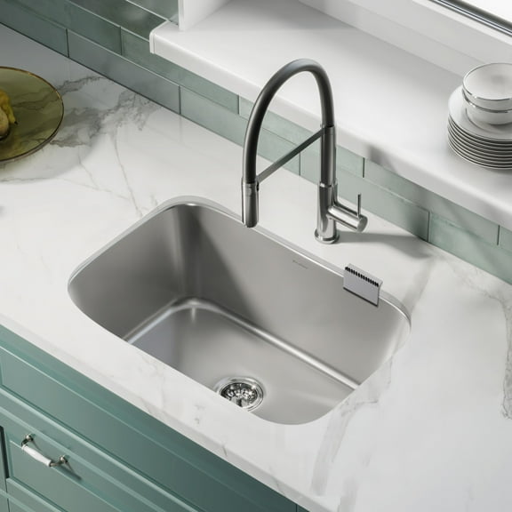 Toulouse 27 x 18 Stainless Steel, Single Basin, Undermount Kitchen Sink