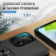 thumbnail image 5 of for Samsung Galaxy A52 5G Case Galaxy A52 4G Case with Kickstand Ring Rugged Protective Military Grade Shockproof Case for Galaxy A52 5G 4G Phone Case (Black), 5 of 15