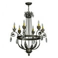 thumbnail image 3 of Meyda Tiffany 152252 Antonia 6 Light 26" Wide Crystal Candle Style Chandelier - French, 3 of 5