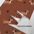 thumbnail image 6 of Sikiie Dachshund Dog Puppy tapestry wall hanging home decor for bedrooms, living rooms, dorms 60x51in, 6 of 6