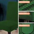thumbnail image 4 of Kernel Silla de maíz Cubiertas de silla de protección sólida protector protector exterior Estilo simple Estilo simple Vajilla giratoria para comedor verde Advancent HA012477-12, 4 of 7