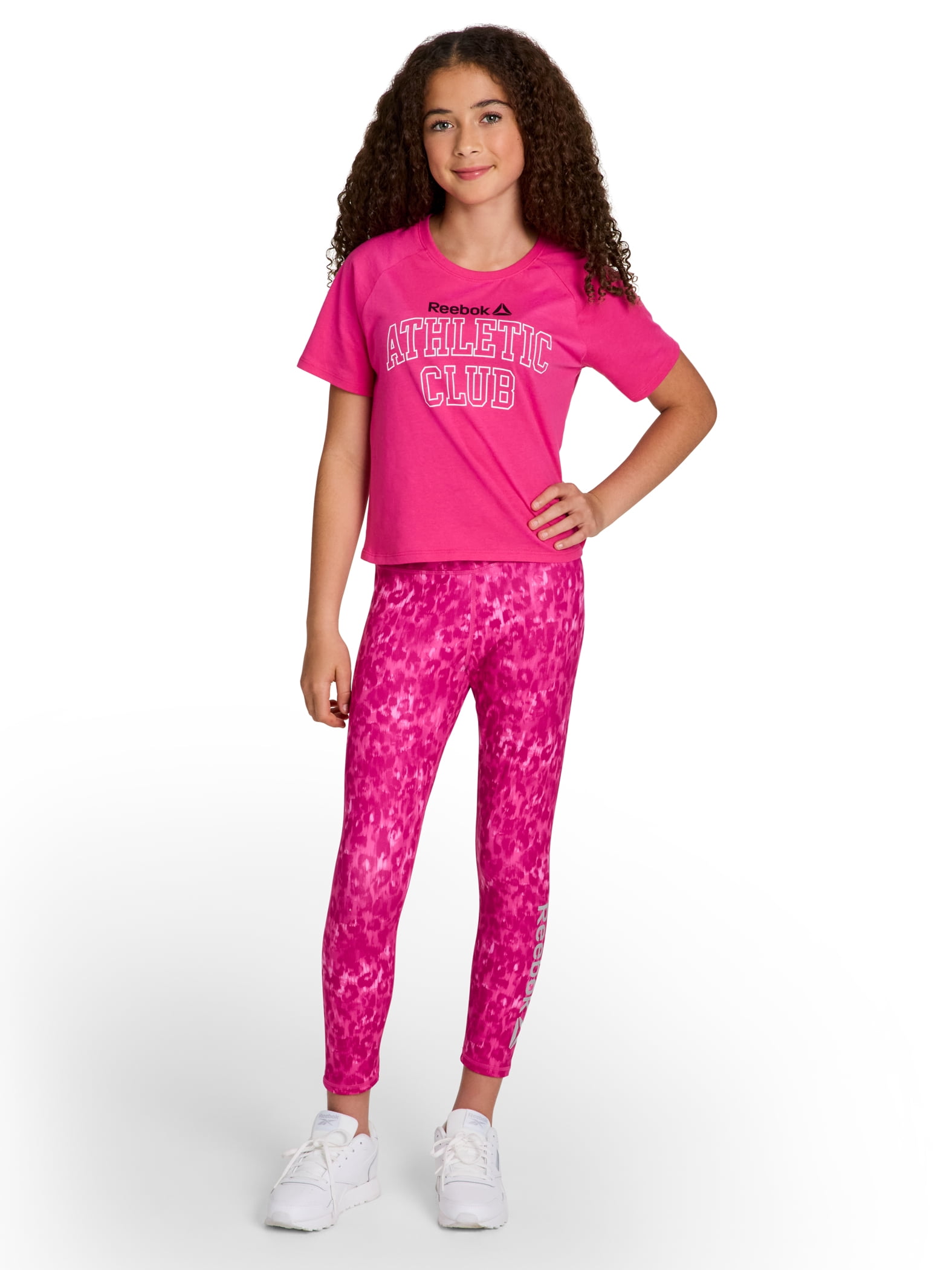 Reebok Girl's Athletic Core 7/8 Legging, Sizes 4-18