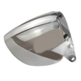 thumbnail image 3 of Open Face Helmet Visor Motorcycle Helmet Bubble Lens 3-Snap Bubble Wind Visor, 3 of 5