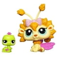 thumbnail image 2 of Littlest Pet Shop Glistening Garden Dandylion Fairy & Inchworm Figure 2-Pack, 2 of 2