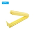 thumbnail image 3 of Sealing Clips 3.5 Inch, 20 Pack Reusable Plastic Bag Clamp Sealer for Food Storage, Yellow, 3 of 5