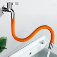 thumbnail image 2 of INC Faucet Extender Tube, 360°Rotating Foaming Faucet Extesion Hose Water Splash-proof, Adjustable Universal Extension Tube Silincon Pipe for Kitchen Bathroom Garden, 2 of 8