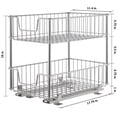 thumbnail image 3 of TRINITY 2-Tier Sliding Drawer, 2-Pack, 3 of 5