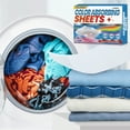 thumbnail image 5 of Color Protection Laundry Sheets Color Catcher Dye Trapper Mixed Washing Formula Fabric Saver Solution 50Pcs Per Pack blue, 5 of 5