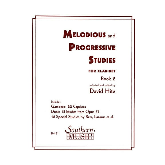 Melodious and Progressive Studies (Newly Revised), Book 2: Clarinet, (Paperback)