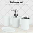 thumbnail image 1 of LAFGUR Bathroom Supply, Simple 4 Pcs/Set Practical Soap Dish, For Bathroom Home, 1 of 8
