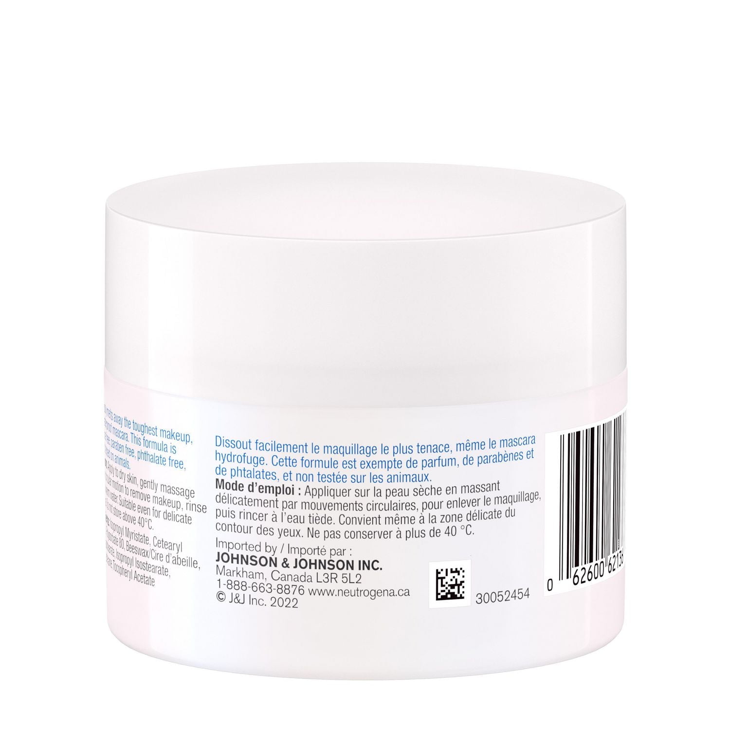 Neutrogena Cleansing Balm - Makeup Remover - Paraben Free Facial Cleanser - Fragrance Free, 74 g