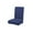 ?? Navy_Base#2722, variant on Jacquard Dining Chair Cover Thickened Polyester | Elastic Full Fit 40-50cm x 45-65cm | Dirtproof, Retractable, Washable, Velvet Feel | Gray, White, Navy, Red, Khaki