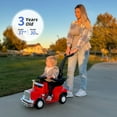 thumbnail image 3 of Hikiddo 3 in 1 Toddler Push Car, Kids Ride on Toy for Toddler Aged 1-3 with Handle, Music - Red, 3 of 9