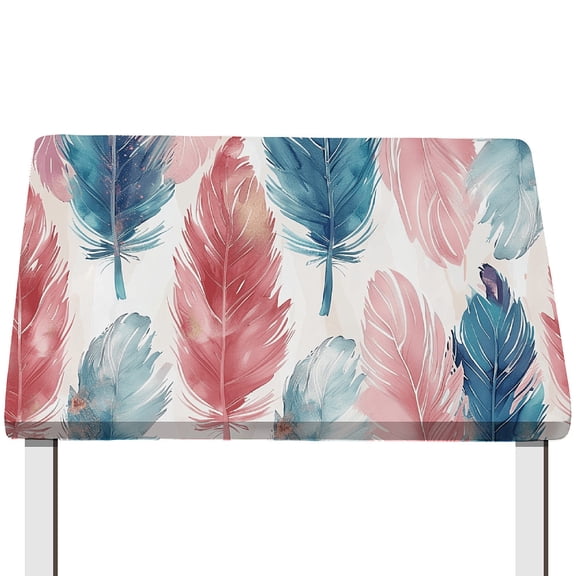 Elastic Tablecloth Rectangle Tablecloth Waterproof Washable Reusable SpillProof Anti-scratch Fitted Table Fitted Table 4 Foot for Dinner Dinning Room Party Camping Picnic 48x30 Inch Feather
