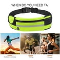 thumbnail image 7 of Yucurem Mini Jogging Waist Bags, Running Elastic Belt Waist Pack, Mobile Phone Pouch for Outdoor Sport (Green), 7 of 7