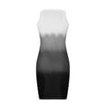 thumbnail image 5 of BLVB Womens Knit Ribbed Mini Tight Dress Sleeveless Crewneck Plain Club Party Dress Summer Slim Short Tank Dress, 5 of 5
