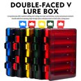 thumbnail image 2 of Double Layer Lure Storage Box - Portable Fishing Tackle Organizer, Minnow Pencil Lure Plastic Case (Only Box Not Included Others), 2 of 9
