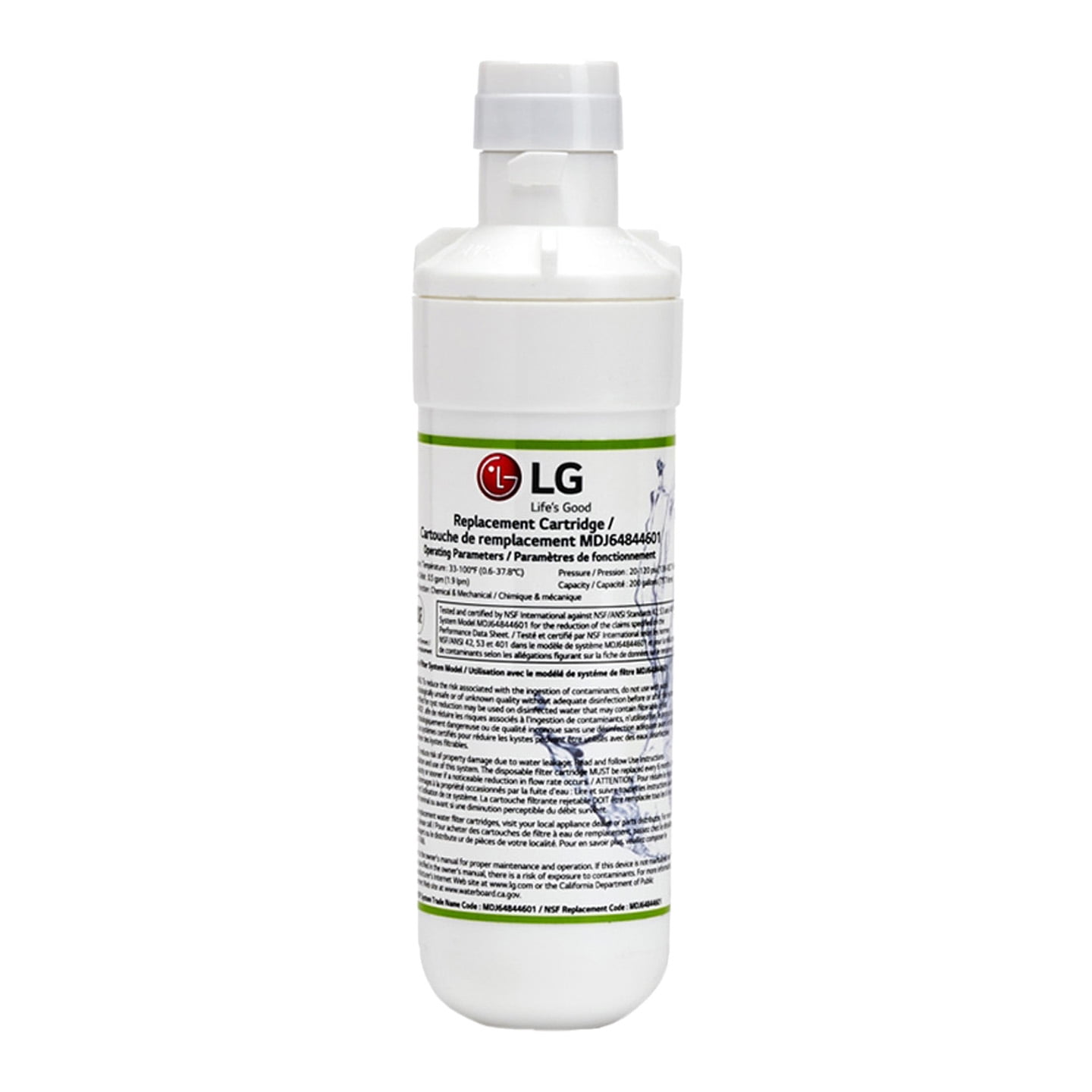 Buy LG LT1000P Refrigerator Water Filter 6Pack, Filters up to 200