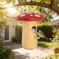 thumbnail image 5 of Natural Wood Hanging Birdhouse for Backyard Small Birds – Weather-Resistant Outdoor Nesting Box with Easy Hang & Clean Design for Garden Bird Shelter and Decoration, 5 of 6