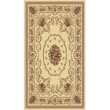 Dynamic Rugs LE2458022100 Legacy Rectangular Rug, Ivory - 2 ft. x 3 ft. 6 in.