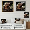 thumbnail image 4 of Designart "Realistic Expression Of Cocoa Elegance" Cocoa Canvas Prints, 4 of 7