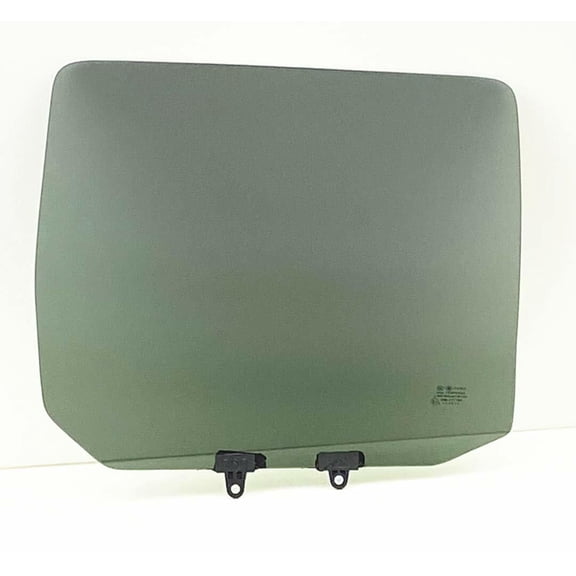 Driver Left Side Rear Door Window Door Glass Compatible with Nissan Frontier Pickup 4 Door Crew 2000-2004 Models