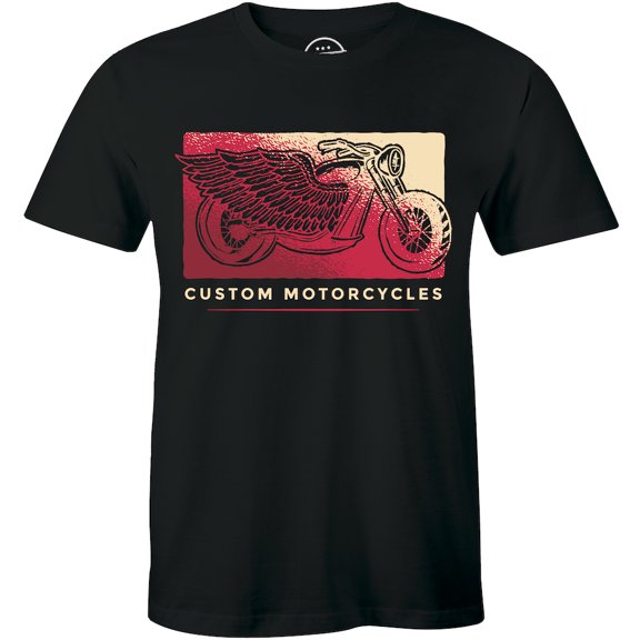 Custom Motorcycle Garage - Old School Race Gift Men's T-Shirt