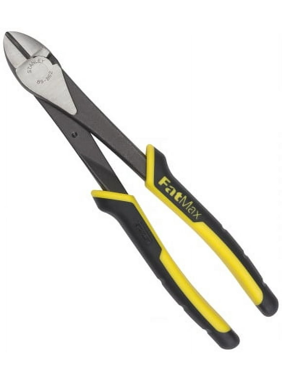 STANLEY FATMAX 89-862 Diagonal Cutting Plier 1/2 in Cutting 10 in OAL Black/Yellow Handle
