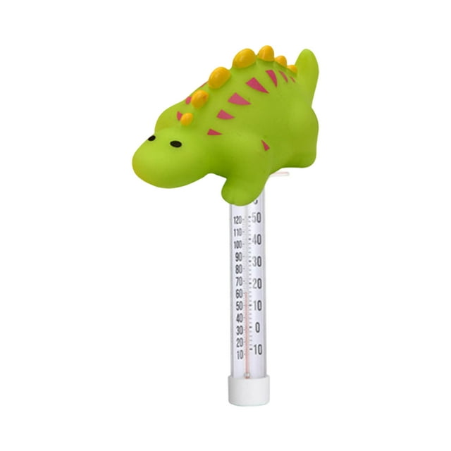 WIFKLSIIPG Swimming Pool Float Temperature Gauge Cartoon Dinosaur World Animal Spa Pool Kids Pool Water Temperature Gauge(2ml)