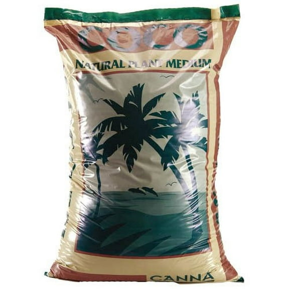 Canna Organic Coco Substrate Fertilizers, 50 L with RHP Certified, Reusable