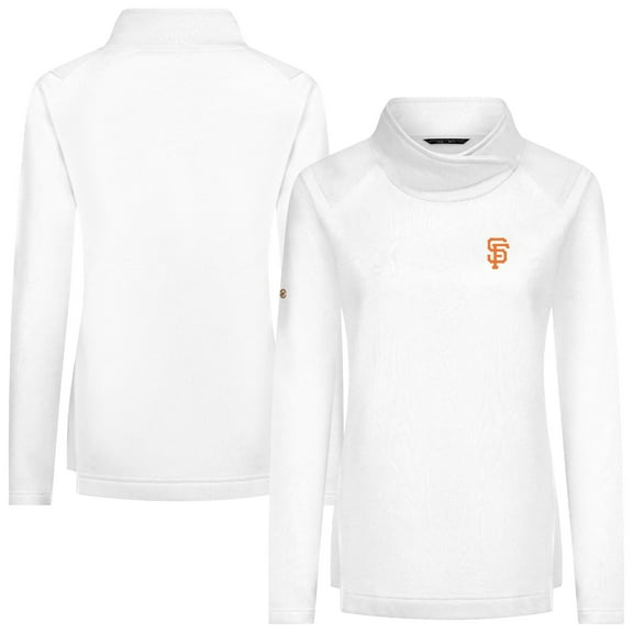 Women's Levelwear White San Francisco Giants Advance Insignia 2.0 Raglan Pullover